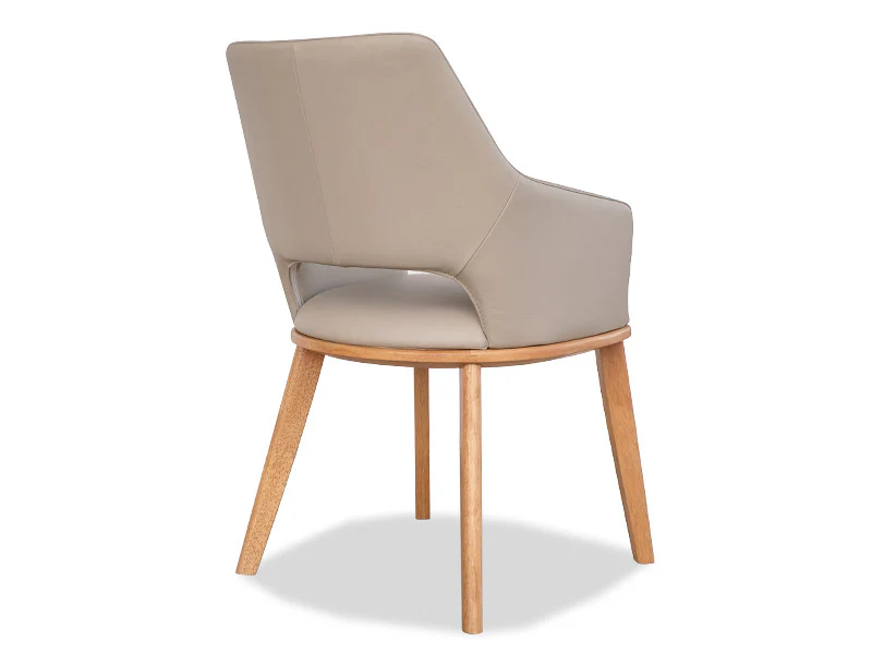 Archie Dining Chair - Leather - Image 2