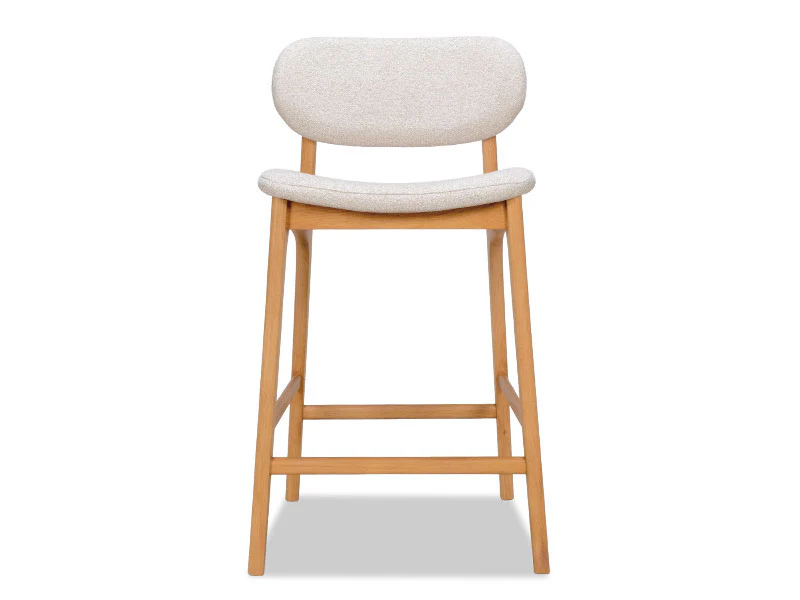 Arlo Oak Barstool - Sand