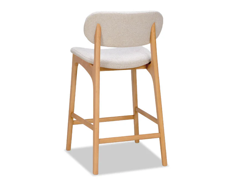Arlo Oak Barstool - Sand - Image 4