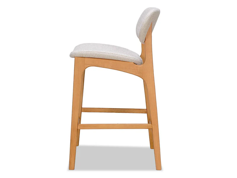 Arlo Oak Barstool - Sand - Image 5