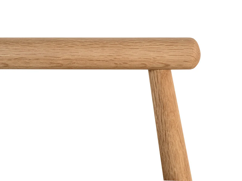 Aston Oak Dining Chair - Fabric - Image 12