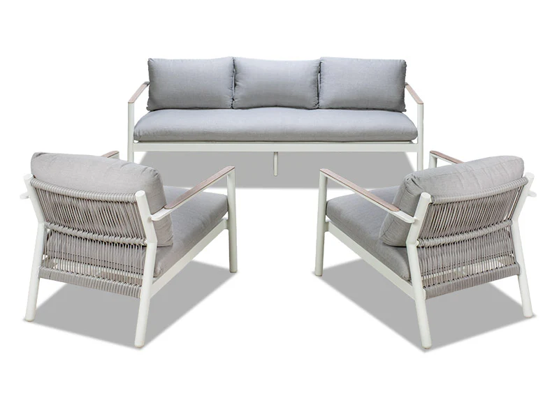 Broome 3 Piece Outdoor Setting - Image 2