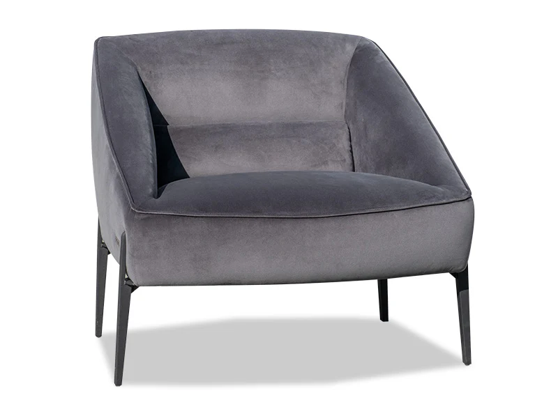 August Accent Chair - Smoke - Image 2