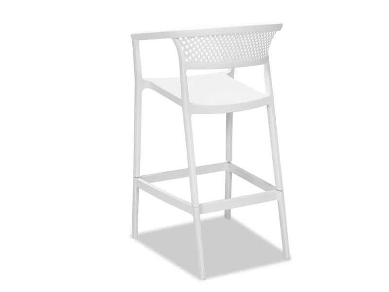 Beach Outdoor Barstool - White - Image 4