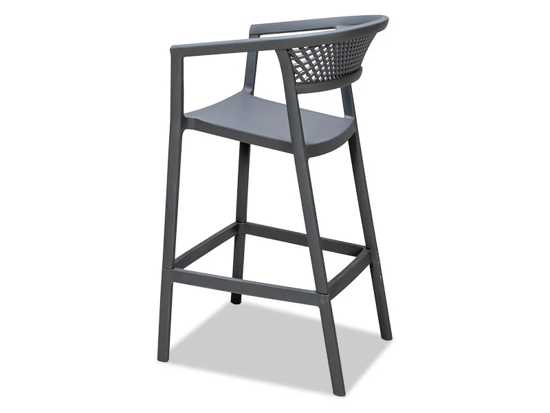 Beach Outdoor Barstool - Grey - Image 2