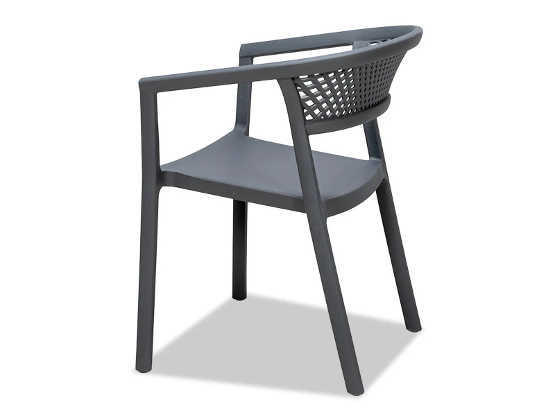 Beach Outdoor Dining Chair - Grey - Image 3