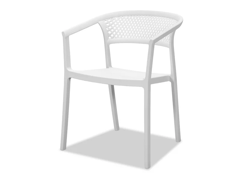 Beach Outdoor Dining Chair - White