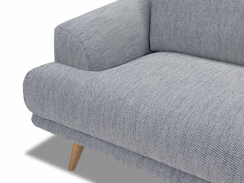 Berlin 3 Seat - Blue/Grey - Image 4
