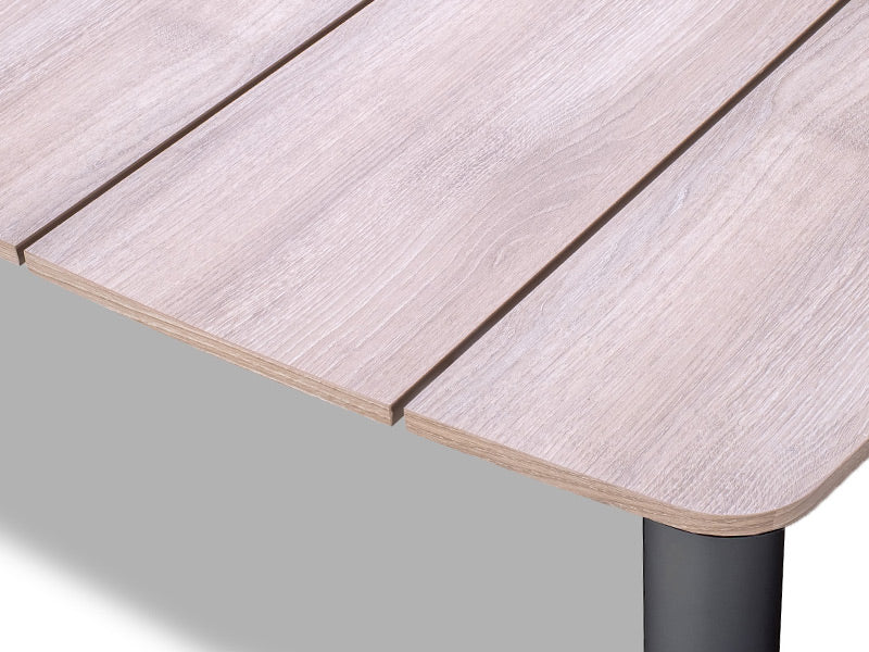 Broome Polywood Bone Gunmetal 2200 Table - Image 2