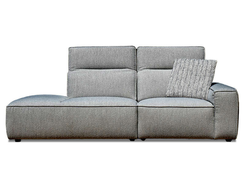 Burma 2 Seat Open Chaise - Dark Grey - Image 5