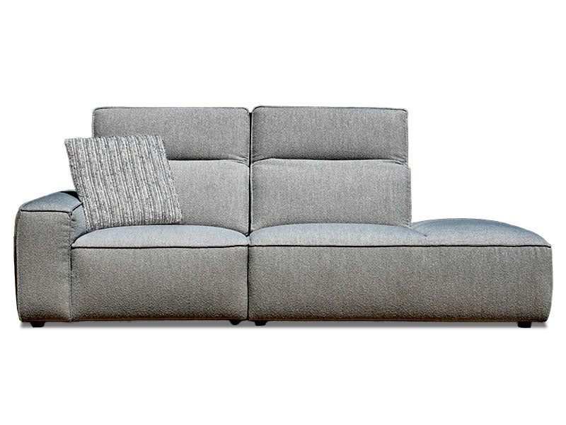 Burma 2 Seat Open Chaise - Dark Grey - Image 6