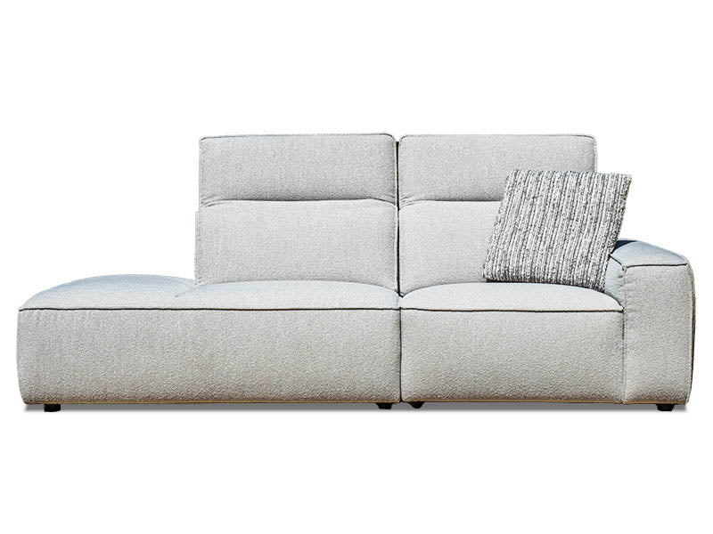 Burma 2 Seat Open Chaise - Grey - Image 5