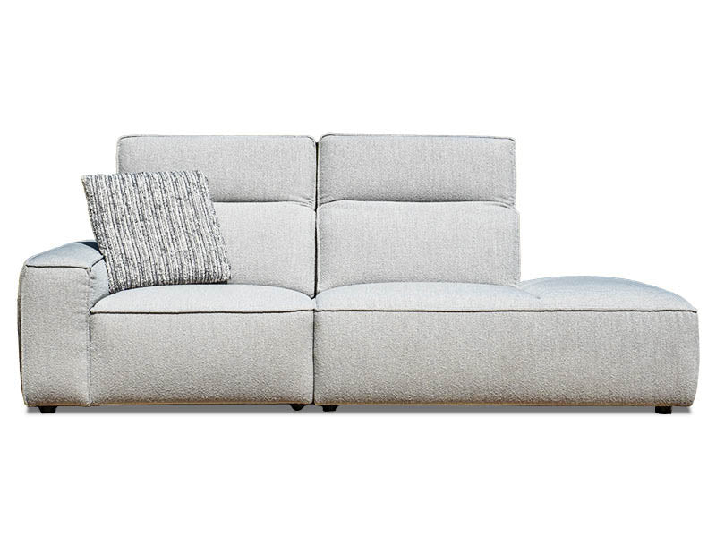 Burma 2 Seat Open Chaise - Grey - Image 6