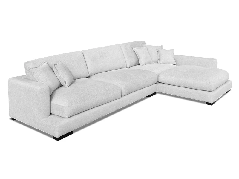 Byron Chaise - Light Grey - Image 3