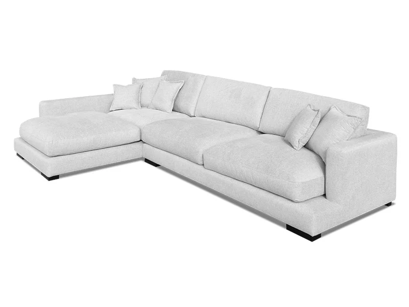 Byron Chaise - Light Grey - Image 4