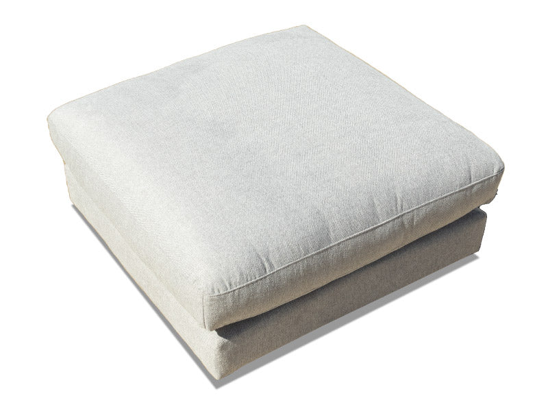 Byron Ottoman Light Grey - Image 2