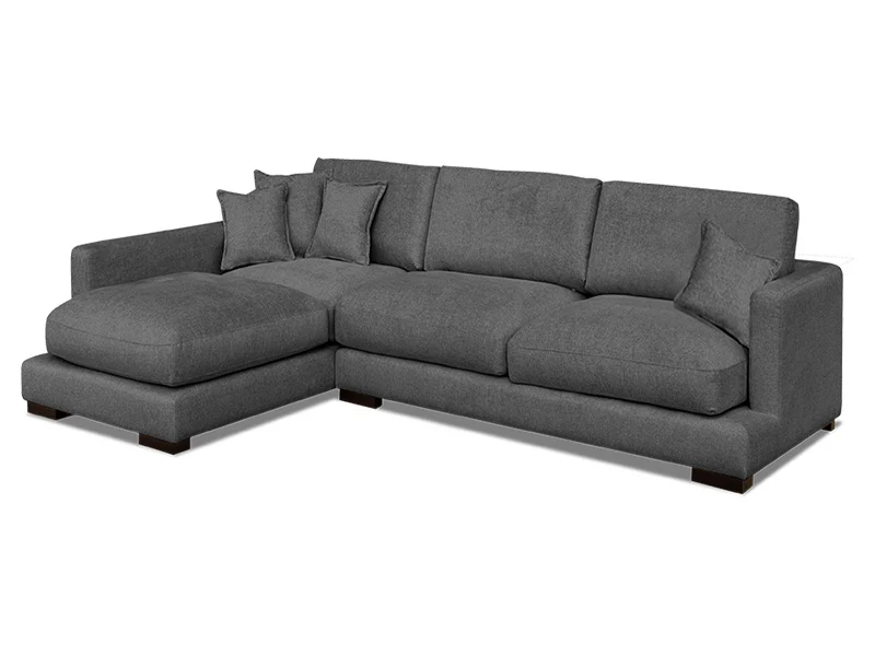 Byron Small Chaise - Dark Grey - Image 4