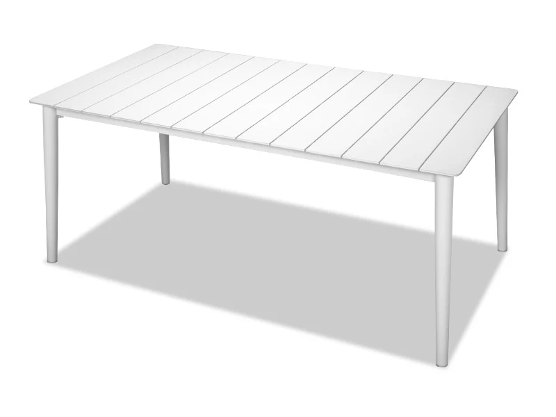 Cairns 1790 Outdoor Dining Table - White - Image 2