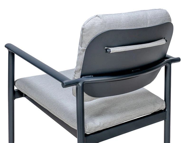 Cairns 7 Piece Outdoor Suite - Gunmetal - Image 4
