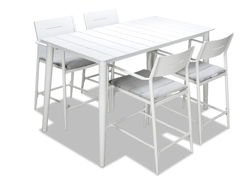 Cairns Outdoor Bar Table Only - White - Image 2