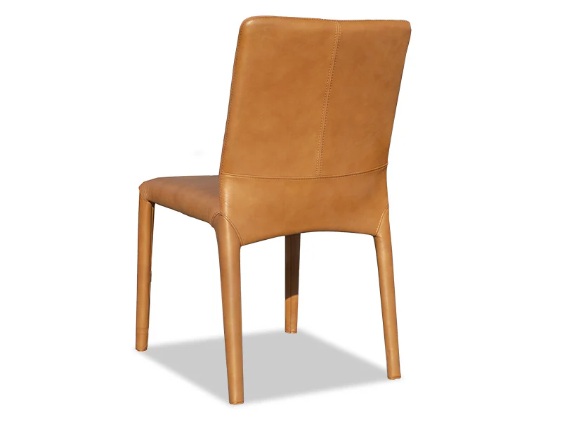 Calla Dining Chair - Jersey Camel Leather - Image 2