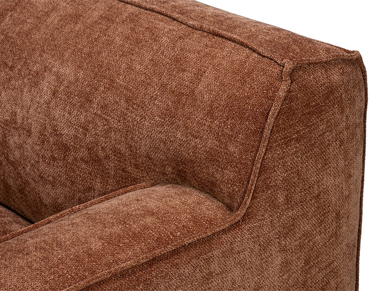 Cambridge 3 Seater - Terracotta - Image 4