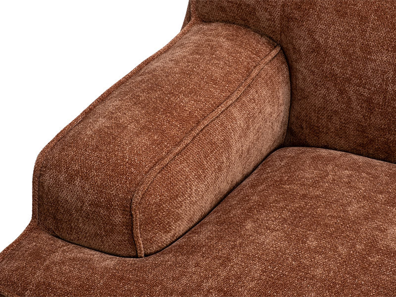 Cambridge 3 Seater - Terracotta - Image 5