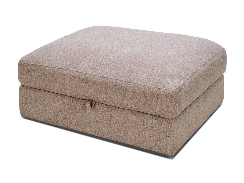 Capella 4 Seater + Ottoman - Cobblestone - Image 7