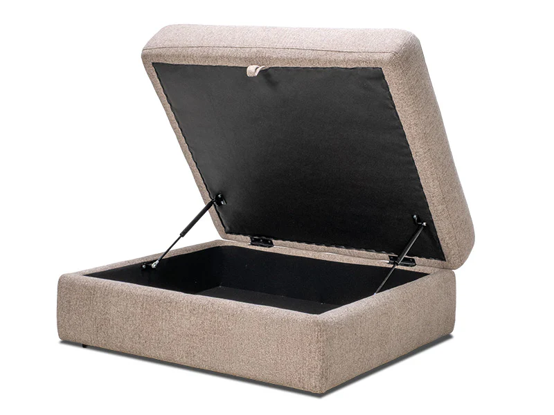 Capella 4 Seater + Ottoman - Cobblestone - Image 8