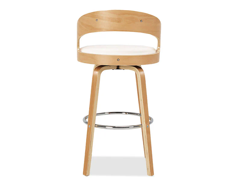 Captain Barstool 4 Legs - White/Natural - Image 2