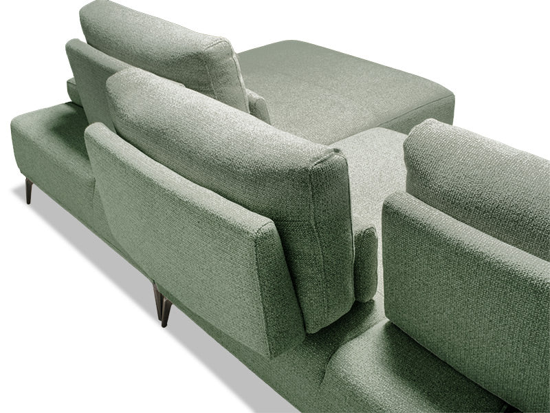 Solar 3 Seater Chaise - Green - Image 6