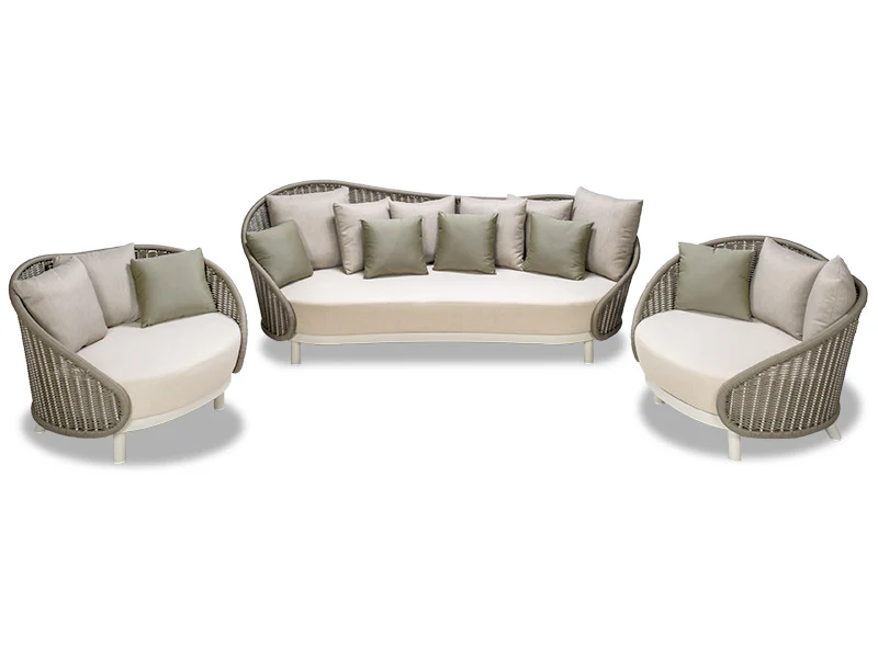 Cleo 3 Piece Outdoor Setting - Image 4