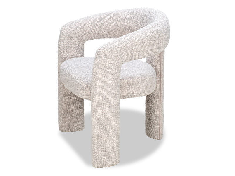 Delux Dining Chair - Fabric - Image 3