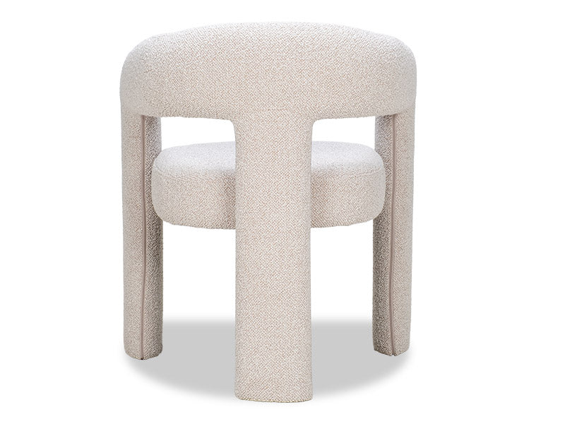 Delux Dining Chair - Fabric - Image 4