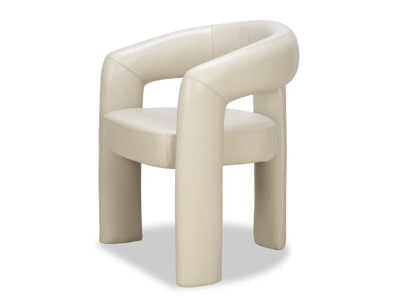 Delux Dining Chair - Leather - Image 3