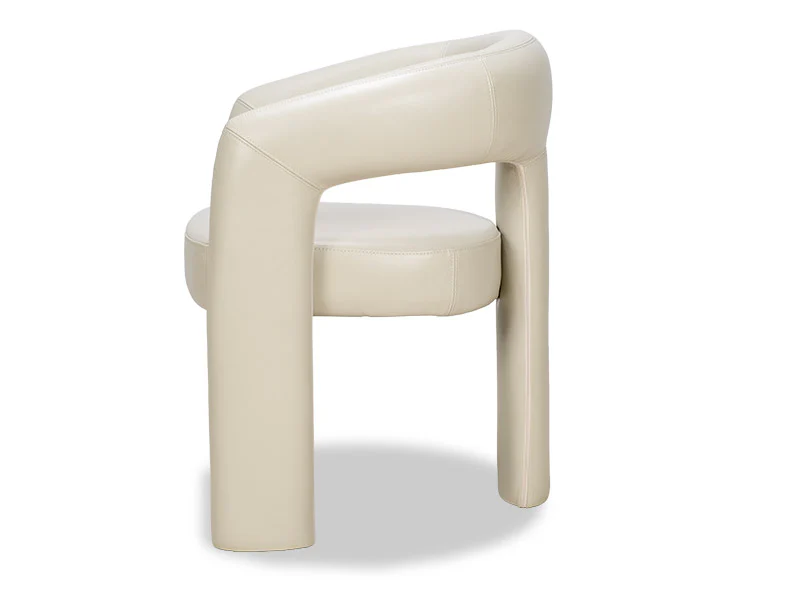 Delux Dining Chair - Leather - Image 4