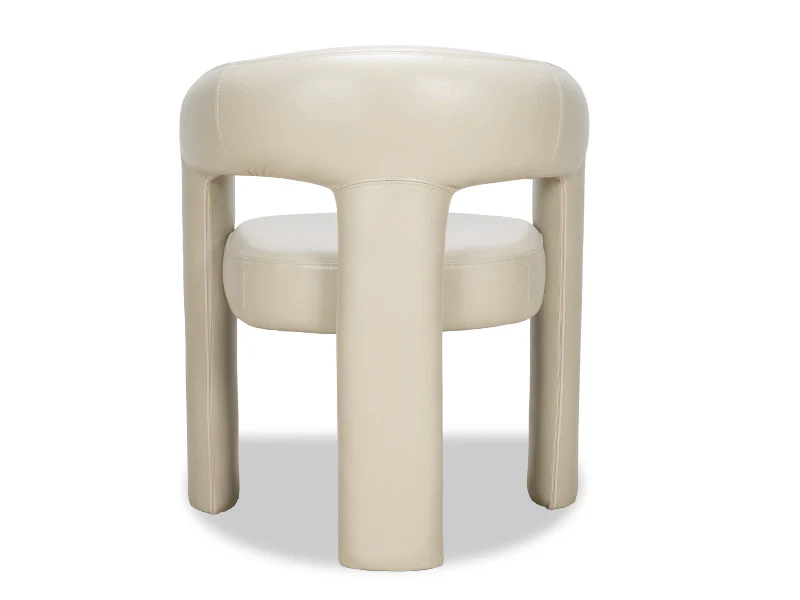 Delux Dining Chair - Leather - Image 5
