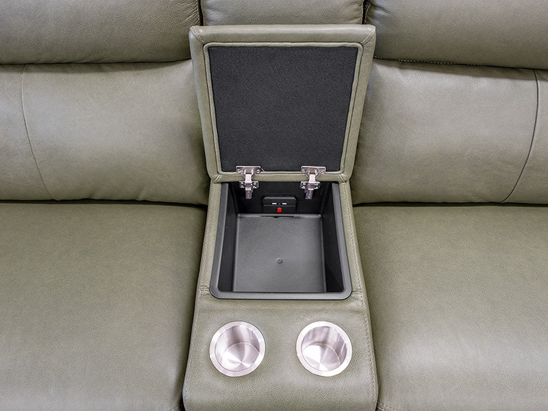 Echo 2 Seat Dual Recliner - Leather - Image 4