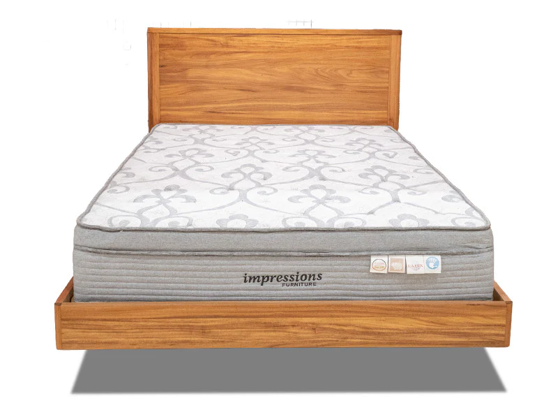 Empire Queen Bed Frame - Blackwood