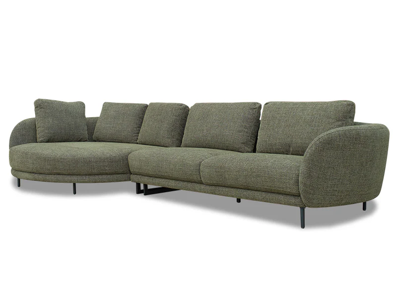 Harrison Chaise - Forrest Grey - Image 3