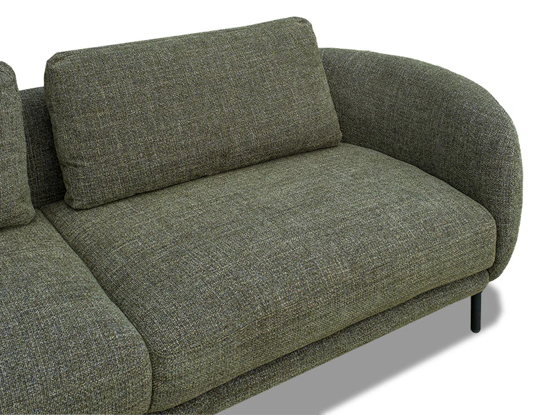 Harrison Chaise - Forrest Grey - Image 4