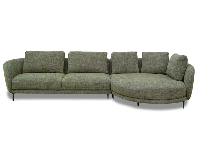 Harrison Chaise - Forrest Grey - Image 9
