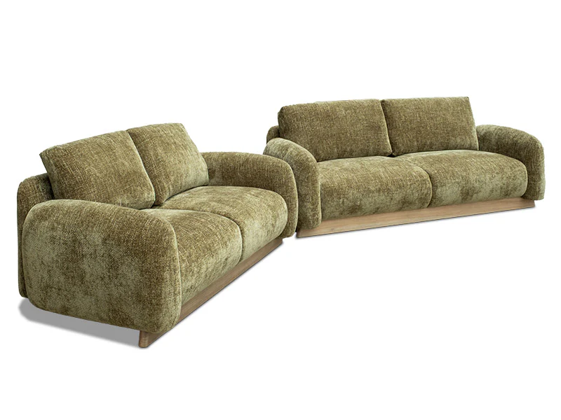 Icon 2 Seater Sofa - Moss - Image 4