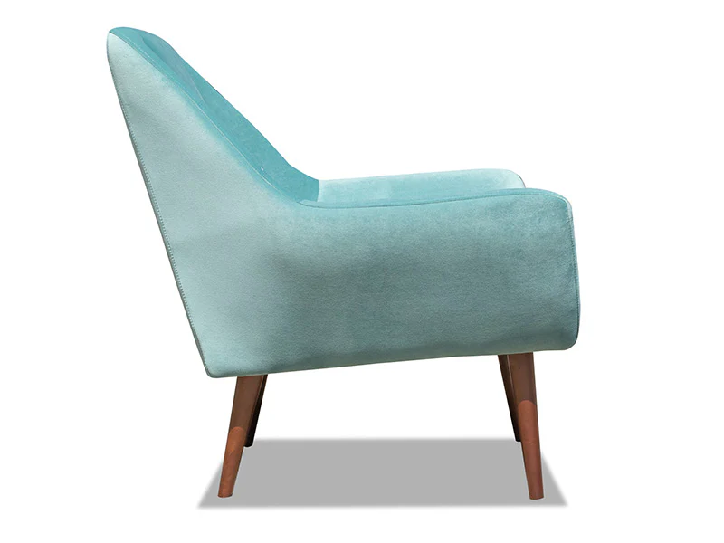 Janey Accent Chair - Aqua - Image 3