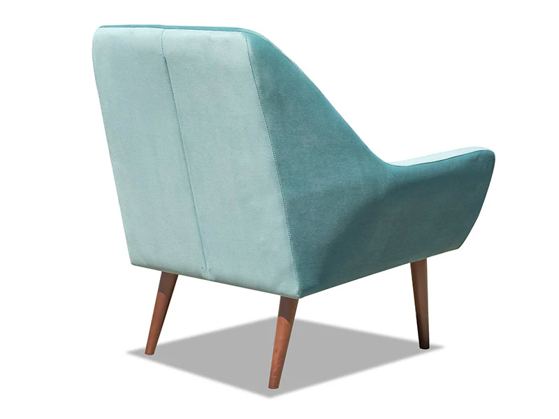 Janey Accent Chair - Aqua - Image 4
