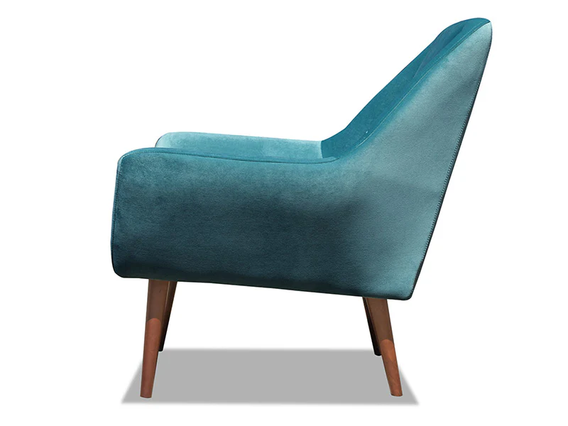Janey Accent Chair - Teal - Image 3
