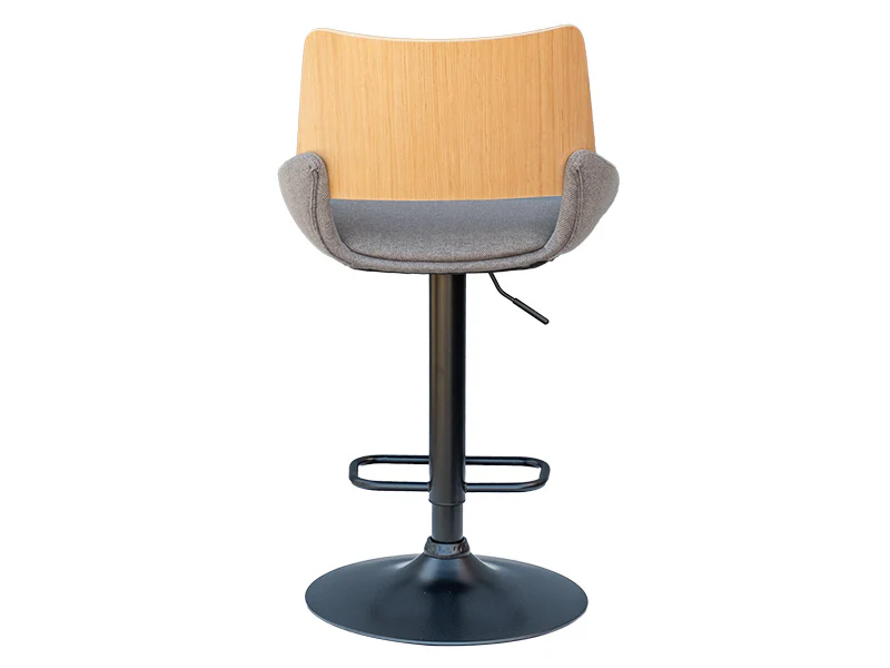 Jett Barstool Oak Wood - Gas Lift - Image 4