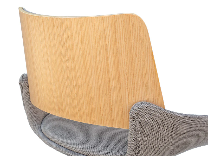 Jett Barstool Oak Wood - Gas Lift - Image 5