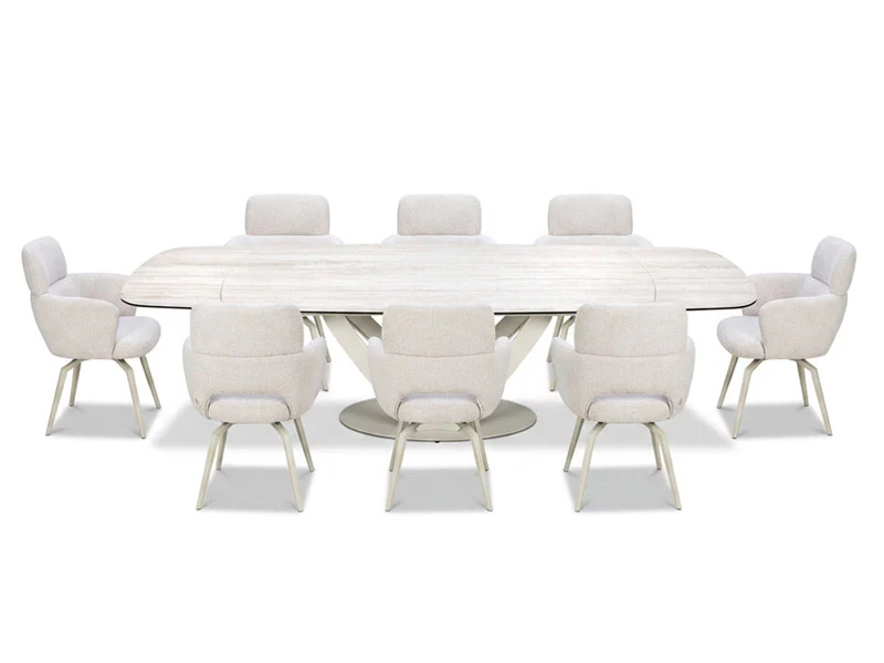 Lennox Swivel Dining Chair - Image 7