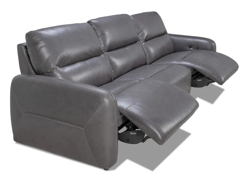 Logan 3.5 Seater - Leather Electric Recliner - Image 4